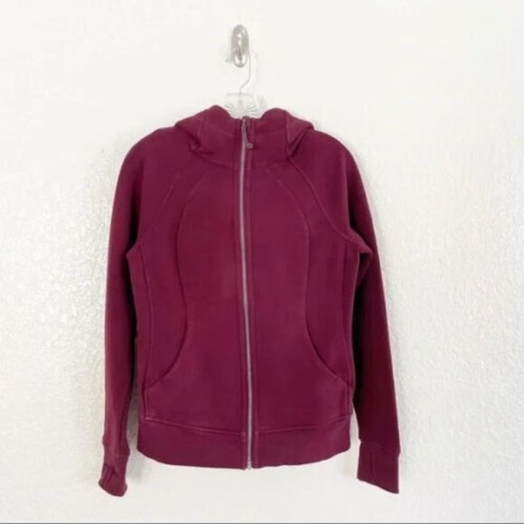Lululemon Scuba Hoodie Sweatshirt MSRP $118 Dark Adobe Zip Activewear 10 - Picture 3 of 7